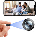 Small 4K Wireless Camera Wifi Security Camera Mini Home Indoor Outdoor Camera, Portable Smart House Dog Pet Camera Tiny Nanny Cam Office Cameras, 160 Wide Angle Night Vision Motion Detection Cams