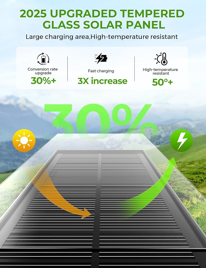 Solar Pathway Lights Outdoor 8 Pack, 3 Color in 1 Bright Landscape Lighting with Cool/Warm/Daylight White Modes, Auto On/Off, IP65 Waterproof for Yard Garden Patio Walkway Sidewalk Lawn Decor