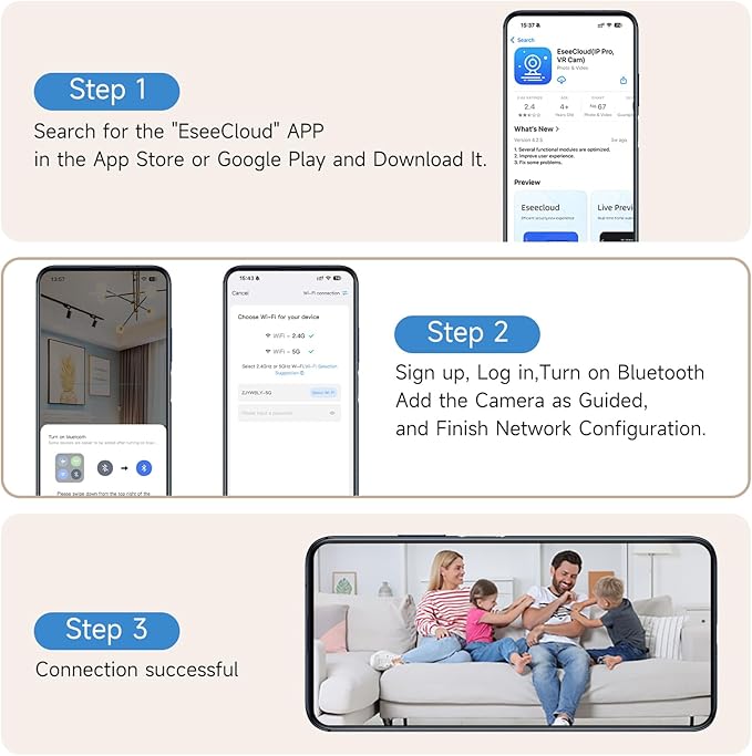 2K Dual Lens Video Doorbell Camera Wireless with Chime, 64GB SD Card, Voice Changer, 2.4G/5Ghz WiFi, Package Protection, 2-Way Audio, Night Vision, Compatible with Alexa