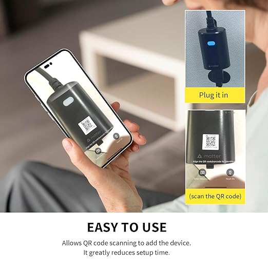 Minoston Outdoor Smart Plug, Matter Smart Plug, Smart Home Wi-Fi Outlet IP65 Waterproof, Compatible with Alexa, Apple Home, SmartThings, Google Home, Smart Life, IP65 Waterproof, 2.4Ghz, 2 Pack