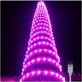 Russell Decor LED Rope Lights for Valentine's Day Holiday Party Wedding Seasonal Christmas Decoration Super Bright and Flexible Lights (Pink, 60ft)