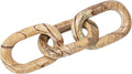 Bloomingville Decorative Marble Chain, Variegated Brown Tones