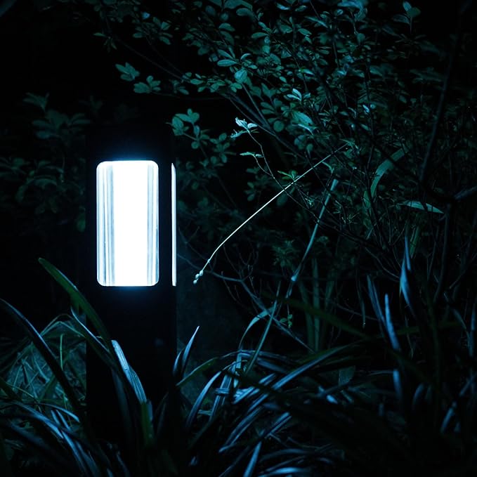 LIFX Supercolor Smart LED Square Path Light, Outdoor Wi-Fi Landscape Lighting with 6 Addressable Color Zones, RGBW Dynamic Effects, Works with Alexa, Google, HomeKit & SmartThings, LFX/LV/Path/SQR