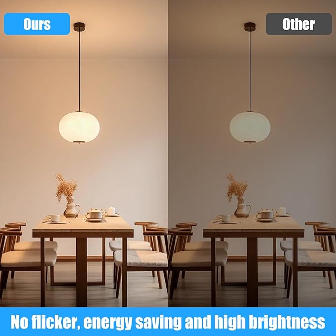 A19 Color Changing Light Bulb with Remote Control&App Control, 800LM 9W(60W Equivalent) Dimmable 3000K-6500K RGBWW,E26 Base 2.4GHz,Light Bulb for Home Decor,2Bulb&1Remote