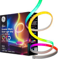 GE Cync Dynamic Effects Smart LED Light Strip with Music Sync, Color Changing WiFi Lights, Indoor Light Strip, Compatible with Alexa and Google Home, 16ft and Power Supply