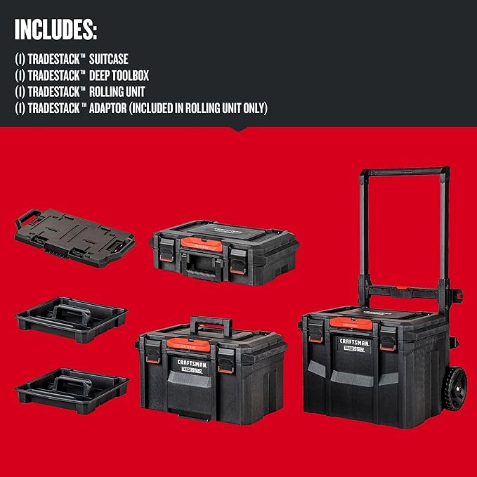 CRAFTSMAN TRADESTACK Rolling Tower (CMST60420)