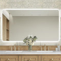 36" x 60" Frameless LED Bathroom Mirror with Lights, Lighted Vanity Mirror with Anti-Fog, 3-Color Stepless Dimmable, Memory, Shatterproof, UL-Listed, Wall Backlit Mirror (Horizontal)