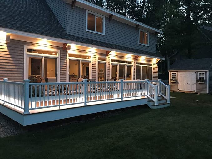 SYLVANIA LED Plug-in Outdoor Flex Light Strip Complete Lighting Kit 16.4 Inch, 6500K Daylight Color Temperature - 1 Pack