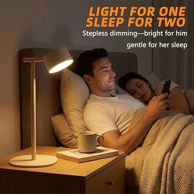 4-in-1 LED Floor Lamp with Detachable Magnetic Head - Adjustable Height Standing Lamp & Table Lamp, Portable Night Light for Bedroom, Reading, Nursing, Non-Disturbing Sleep Aid(Beige)