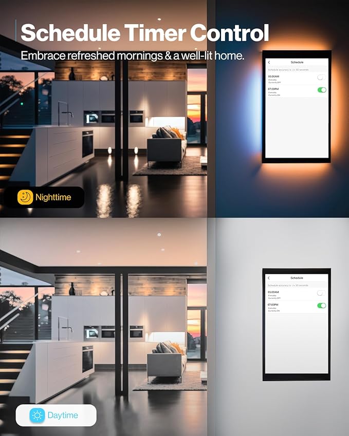 Sunco BR30 Alexa Smart Flood Light Bulbs Color Changing LED Recessed WiFi Bulb 8W, RGBCW, Dimmable, 650 Lumens, Compatible with Alexa & Google Assistant, E26 Base No Hub Required 6 Pack.