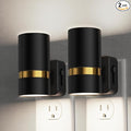 L LOHAS LED Night Lights Plug into Wall, Dusk to Dawn, Daylight White 5000K, Dimmable Night Light, 0-100LM, Modern Night Light for Bedroom, Hallway, Stairs, Kitchen, 2 Pack