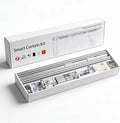 Smart Curtains, Universal Electric Curtain Accessories Installation Kit, Aluminum Alloy Thickened Silent Track 88.6''(2.2m), Including a Complete Set of Accessories, Excluding Curtain Motor