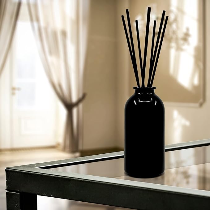 Urban Naturals Smoked Vanilla Reed Diffuser Set with Vanilla Bean, Sandalwood & Leather | Made in the USA