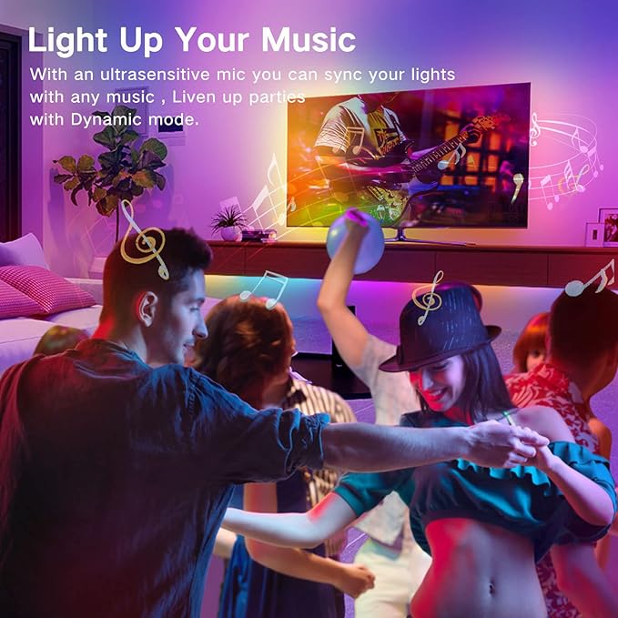 Addressable COB RGB+IC Led Strip Lights 24V, 10mm Width RGBW Multicolor COB Led Light Strip with Remote, APP Control, Music Sync, 784 LEDs/m,16.4FT Flexible Smart WiFi LED for Bedroom, TV Light