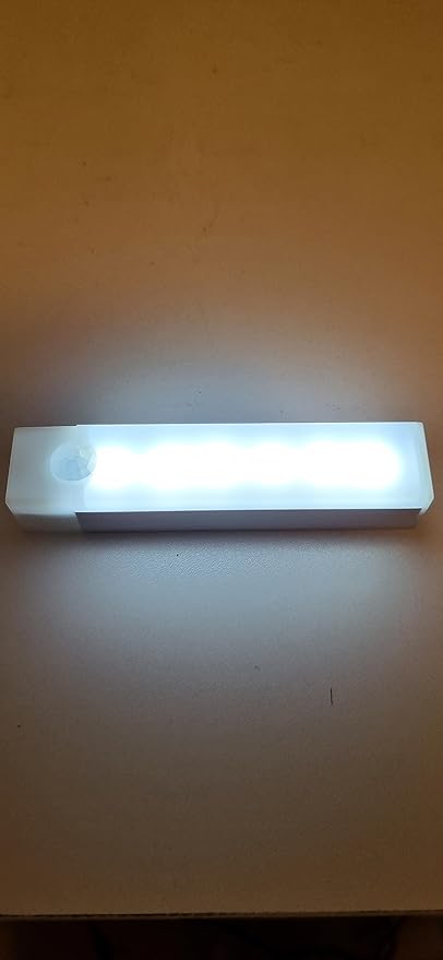 100mm LED Motion Sensor Night Light, Dusk to Dawn Light with 4 Settings, 120° Wide Angle Motion Detector, Easy Installation for Bedroom, Stairs, Corridor, Kitchen, Hallway