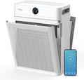 YADU Air Purifier for Large Rooms up to 2,540 sq ft, Dual Intake, H13 True HEPA Filter, WiFi Control & Air Sensor, 20dB Quiet for Bedroom & Pets, Captures Particles & Smoke