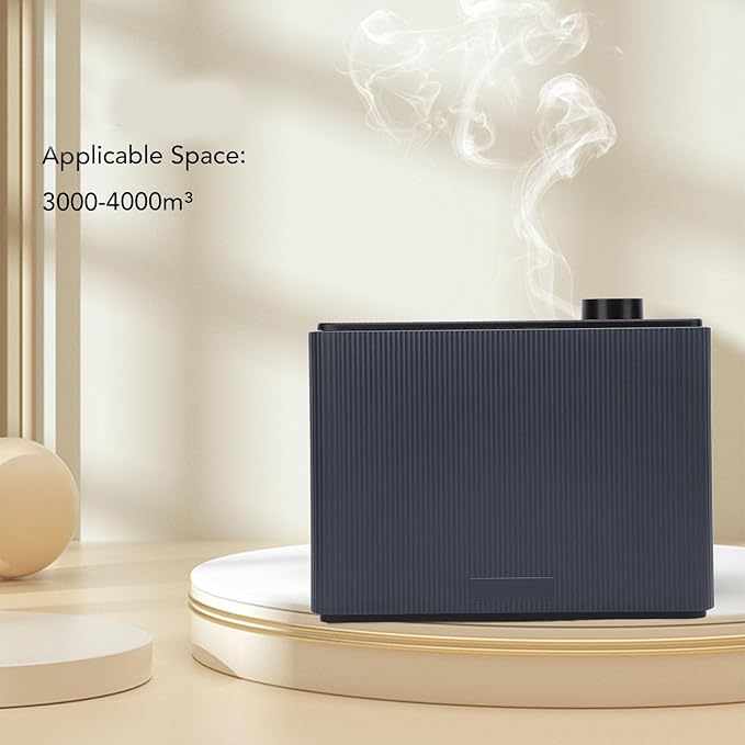 Smart Essential Oil Diffuser, 15W 1000ml Wi Fi bt APP Control Smart Aromatherapy Diffuser Automatic Fragrance Diffuser with Fan for Homes, Hotels, Bathrooms, Living Rooms (US Plug)