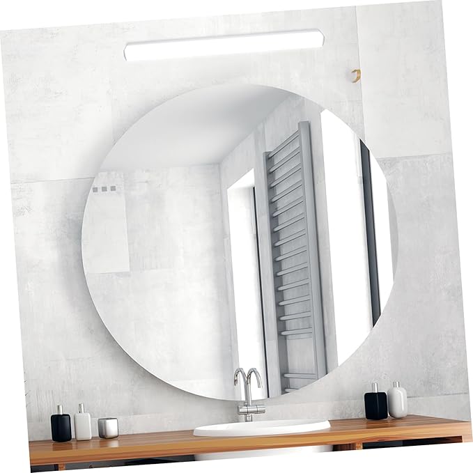 HOMSFOU Led Vanity Mirror Light Bathroom Front Lamp for Makeup Compact Design for Humid Environments Easy Installation Light
