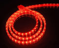 CBconcept UL Listed, 50 Feet, 5500 Lumen, Red, Dimmable, 110-120V AC Flexible Flat LED Strip Rope Light, 930 Units 3528 SMD LEDs, Indoor Outdoor Use, Accessories Included, Ready to use
