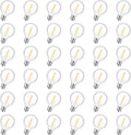 36 Pack G40 Replacement Bulbs for Outdoor String Lights, Shatterproof LED Globe Light Bulbs for Indoor Outdoor Patio Cafe Decor, E12 Screw Base, Warm White