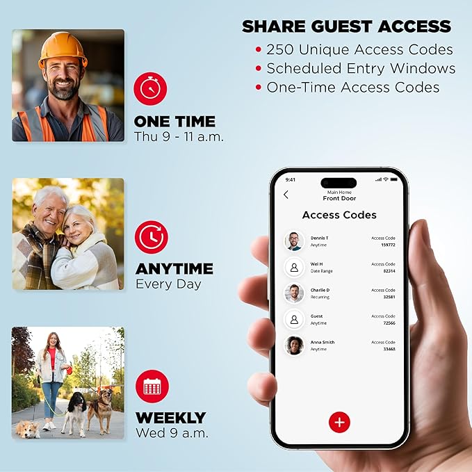 Kwikset Halo Wi-Fi Smart Lock, Keyless Entry Door Deadbolt, Geofence Auto-Unlock, Grade AAA Certified, No Hub Required Easy Install, Matte Black Lifetime Finish Warranty, Backlit Keypad