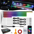 Neoflow Dynamic RGB Interior Light Kit,Neoflow LED Light,6 Light Strips Kit,Access Over 16 Million Colors and 213 Dynamic Modes,Adjustable Brightness,for Cars,Trucks,SUV (Kit)