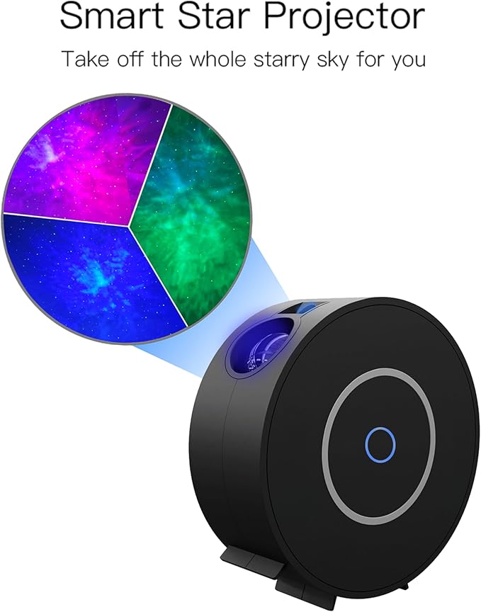 Galaxy Projector for Bedroom,Star Projector Galaxy Light,Northern Lights Projector,Ceiling Starlight Projector,Nebula Lamp,Support Smart APP Control,Aurora Night LED Light Projector for Kids Room
