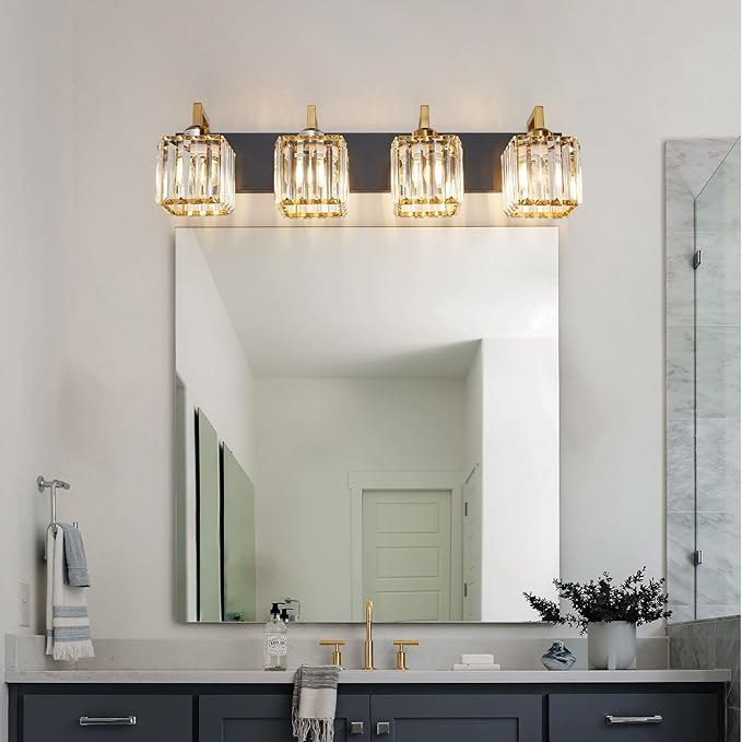 2PacksOutdoorLEDWallLights,16in10-100% DimmingModernPorch&PatioLightsWallSconce,BlackSquareExteriorWallLightFixture,SuitableforLivingRoom,Garage,Bathroom