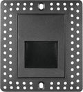 3W Trimless LED Vertical Step Lights, Black Finish, 120V Dimmable LED Stair Lights Indoor and Outdoor, 75 Lumens, CRI 90+, IC Rated, ETL Listed, 5CCT Selectable 2700K|3000K|3500K|4100K|5000K