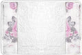 Zahari Home Michelle Bathroom Rug Luxury Bath Rug Washable Beautiful Shower Mat Unique Design Stylish Non Slip Shower Mat Floral Rug Bath Shower Tub Decor