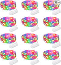 12 Pack Fairy Lights Battery Operated String Lights 7 Feet 20 Led Waterproof Christmas Lights Silver Wire Firefly Starry Moon for Bedroom DIY Party Wedding Patio Christmas Multicolor