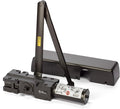 Dynasty Hardware Door Closer, Grade 1 Heavy Duty Commercial Hydraulic Closer, Self-Closing, Adjustable Spring Size 1-6, ADA Compliant, Surface Mount, Sprayed Duronotic Bronze, Series 4401