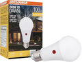 Sylvania Dusk to Dawn A21 LED Light Bulb with Auto On/Off Light Sensor, 100W=13W, 1500 Lumens, 2700K, Soft White - 1 Pack (41290)