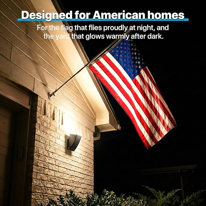 LED Wall Pack Light - 30W/40W/60W - 𝟏𝟐𝟎𝐕 3000K Porch Light Not Disturbing Neighbors - Full Cut Off Down Lights Outdoor - Dusk to Dawn Security Lights for House Garage Entryway Patio Driveway