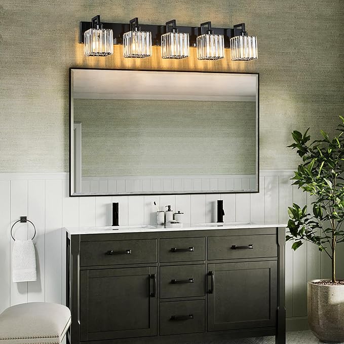 2PacksOutdoorLEDWallLights,16in10-100% DimmingModernPorch&PatioLightsWallSconce,BlackSquareExteriorWallLightFixture,SuitableforLivingRoom,Garage,Bathroom