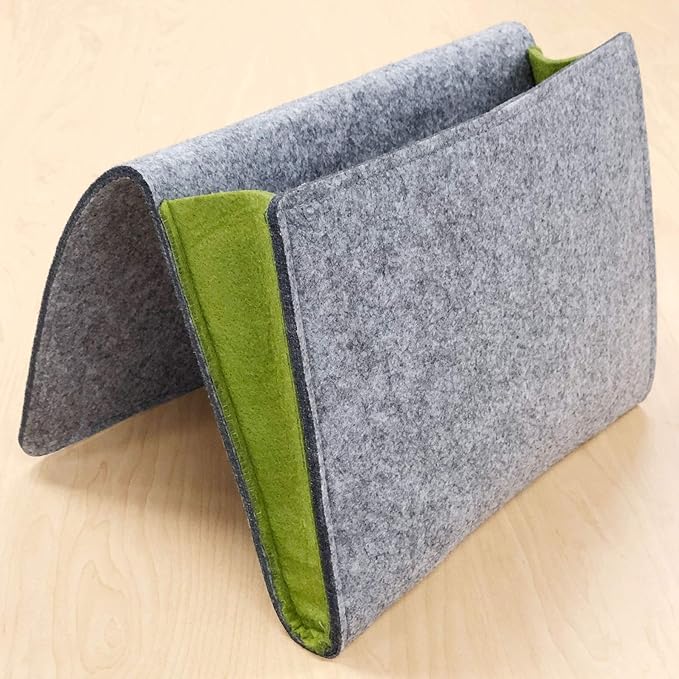 CAIT CHAPMAN HOME COLLECTION Felt Organizer-Desk Organizer, Bedside Caddy, File Case (Bedside Caddy, Solid)