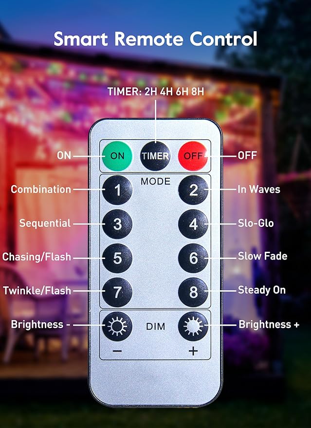 Fairy Lights Plug in, 66FT 200LEDs USB Twinkle Lights with Timer and Remote, Starry String Lights 8 Modes for Wreath Wedding Party Indoor Christmas Decoration, Multicolor