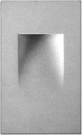 Ciata LED Stair Lights Indoor - Step Lights Outdoor Stair Light 3 Watt, Warm White Stairway Lighting for Outdoor and Indoor Stairs 3000K Concrete, Home Theater Lighting - Silver Finish, Vertical