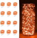 SOCO 12 Pack Fairy Lights Battery Operated, 7ft 20 Led Mason Jar Lights, Waterproof Fireflynew