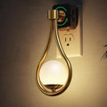 L LOHAS LED Night Lights Plug Into Wall: Dusk to Dawn Sensor, Soft White 3000K Nightlight, 0-100LM Adjustable Brightness, 330°Rotating Plug in Night Light for Bathroom, Hallway, Bedroom, Stairway