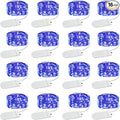 SOCO 16 Pack LED Fairy Lights Battery Operated - 10FT 30LED Copper Wire Mason Jar String Lights, IP65 Waterproof, Bendable for Indoor/Outdoor, Christmas, Wedding, Party, Camping Decor