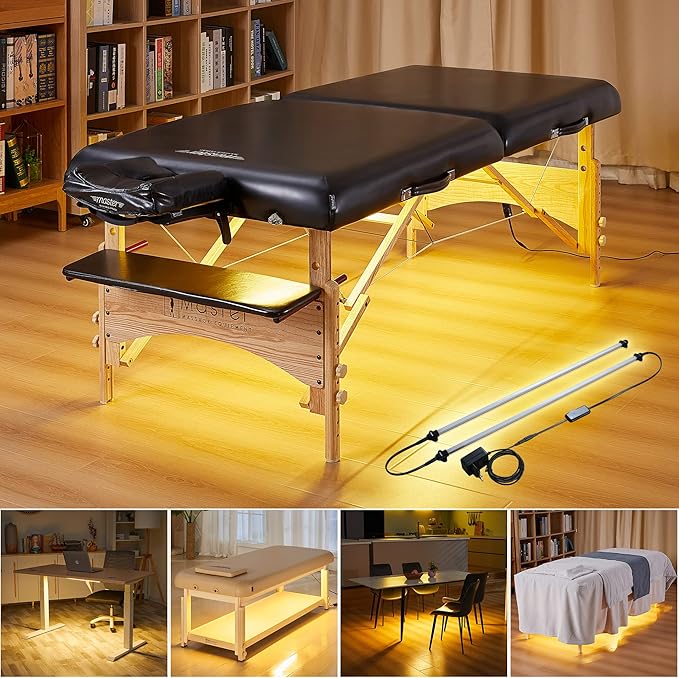 Master Galaxy Ambient Lighting Without Massage Table – Create a Relaxing Spa Atmosphere for Spa Salon Bed, Beauty Couches Easy Installation Upgrade Your Massage Experience Today (only Ambient Light)