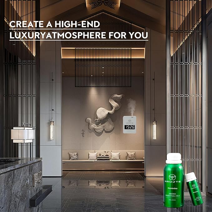 Waterless Essential Oil Diffuser HVAC Scent Machine - Smart APP & WiFi Control 3500 sq. ft Coverage