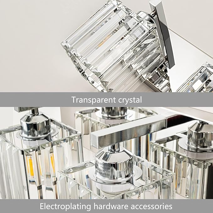BubbleGlassBallWallSconcesBathroomLightFixturedFinish,3-LightRibbedGlobesLamps,WallMountedVanityLightFixtureforBedsideStairwayHallwayPorch