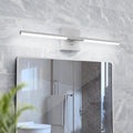 Vanity Lights 24 inch, 4-Level Brightness Built-in Dimmer, 14W Dimmable 5CCT Bathroom Light Fixtures Over Mirror, Baked Matte Grey Vanity Lights for Bathroom Mirror Cabinets Bedroom-FCC & ETL