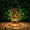 Solar Outdoor Waterproof Hummingbird Garden Decorative Lights, Outdoor Hanging Solar Lanterns, Gifts for Ladies Mom Grandma, for Patio, Deck, Backyard, Porch
