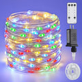 JMEXSUSS 200 LED Multicolor Fairy Lights Plug in, 66 ft Christmas Tree Light Outdoor Waterproof, 8 Modes Christmas Twinkle Lights for Bedroom Christmas Tree Decor