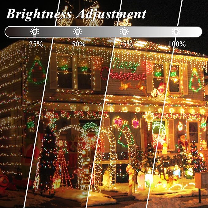 164FT 500LED Christmas Lights Color Changing, 35 Colors Easter String Lights with Remote, Waterproof Twinkle Fairy Light Clear Wire for Bedroom Easter Indoor Outdoor Holiday Party