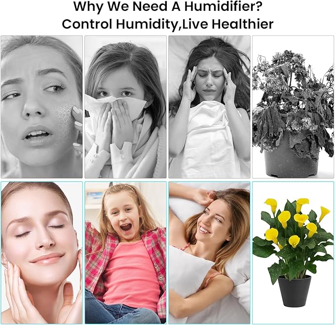 Portable Small Humidifier, WUTAER USB Personal Desktop Humidifier for Car, Office Room, Bedroom, Auto Shut-Off, 2 Mist Modes, Super Quiet(220ml, Green)