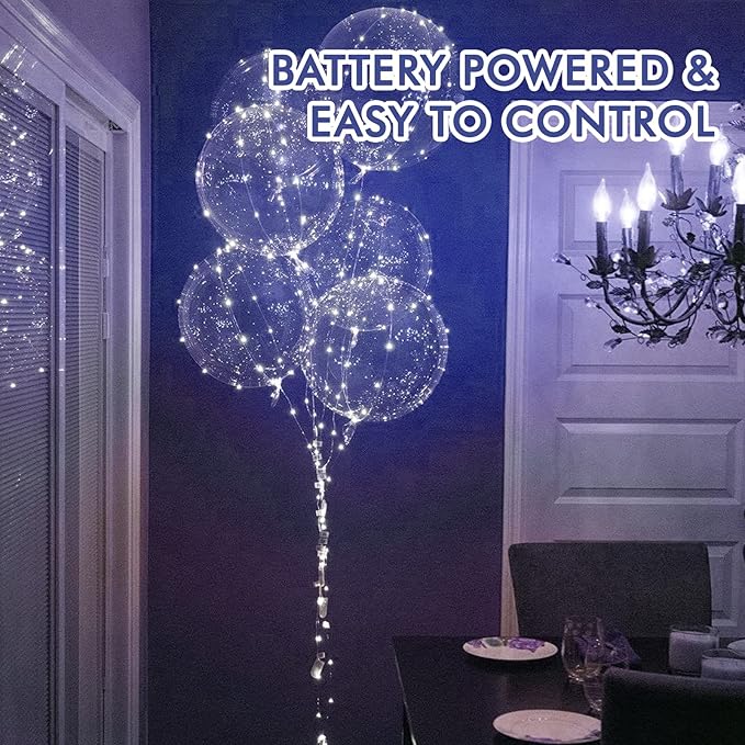 Bexdir 12 Pack Fairy Lights Battery Operated String Lights，7FT 20LED Waterproof Silver Wire Christmas Lights Outdoor,Firefly Mini Lights for Bedroom Party Birthday Wedding Home Decor